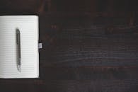 White Lined Paper With Click Pen