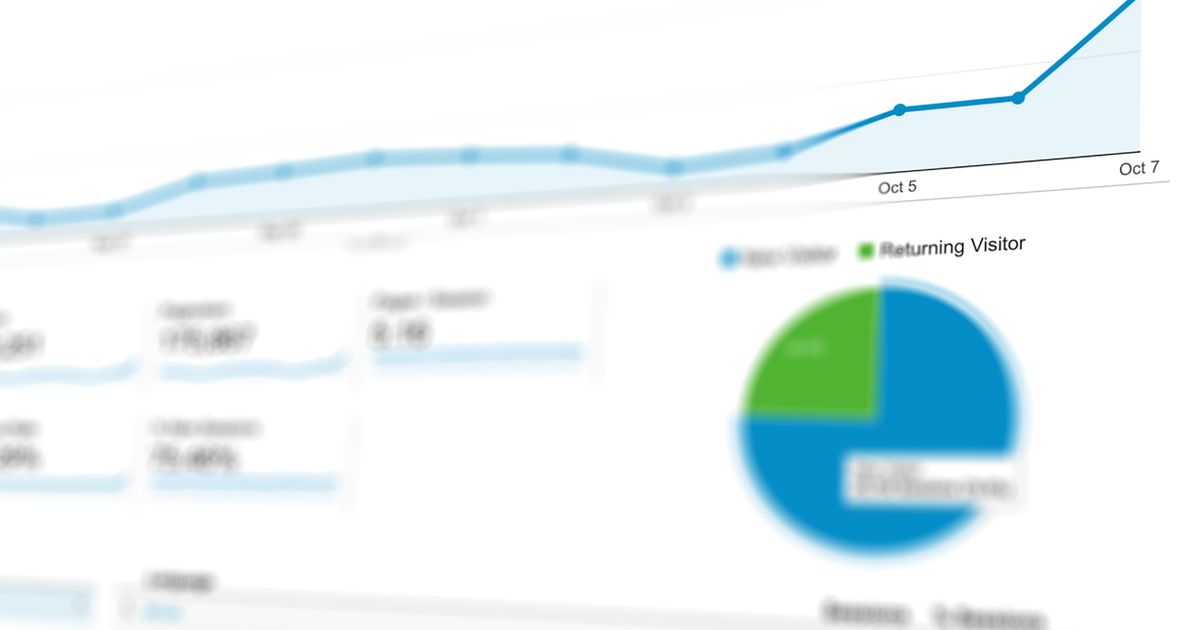 Abstract visualization of data analytics with graphs and charts showing growth.