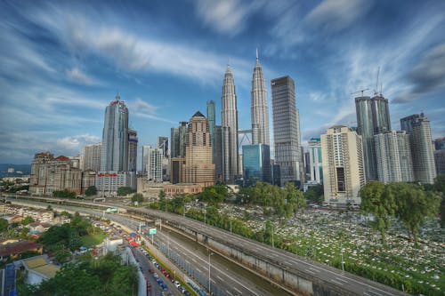 Kostenloses Stock Foto zu architektur, hdr, klcc