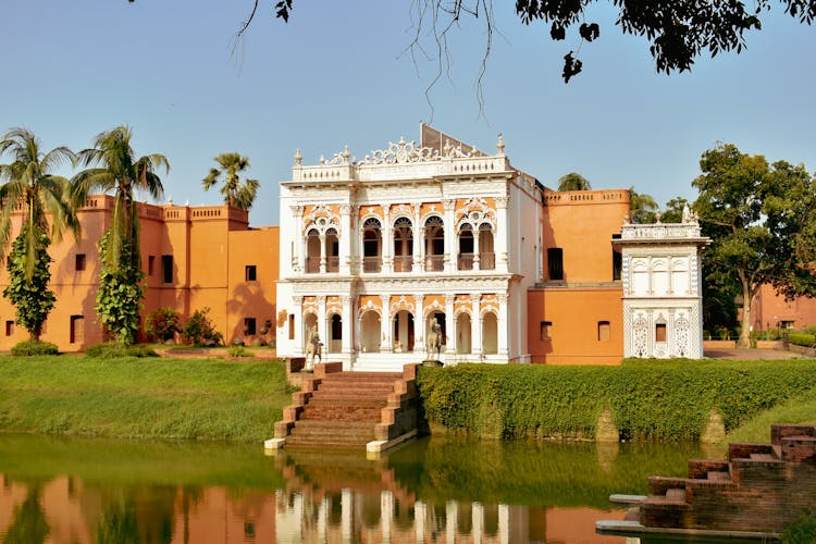 Mansion Built On Lake Shore