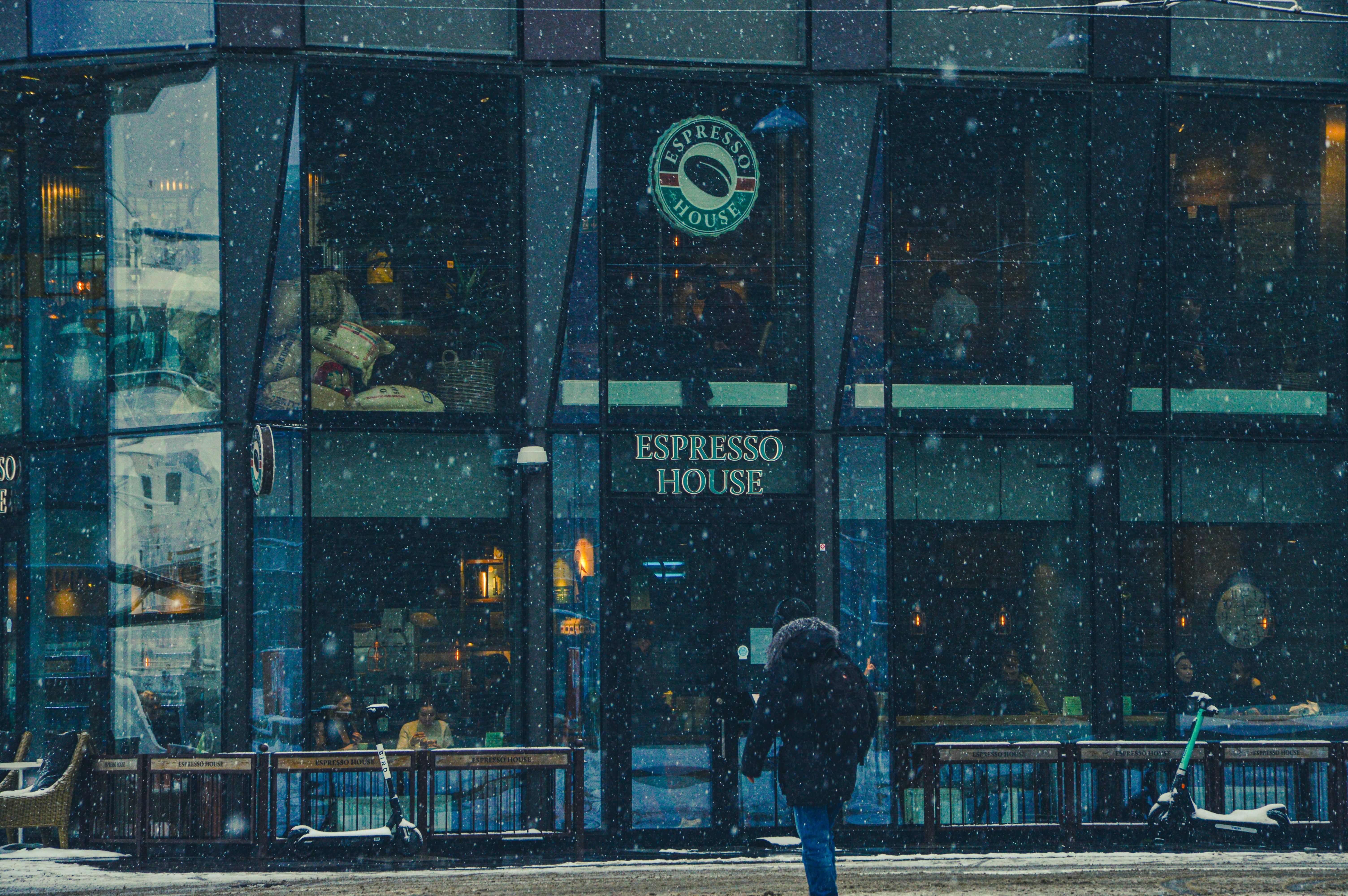 Espresso and steam