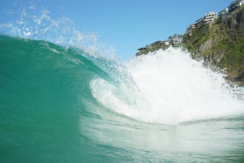 Free stock photo of big wave, sea waves