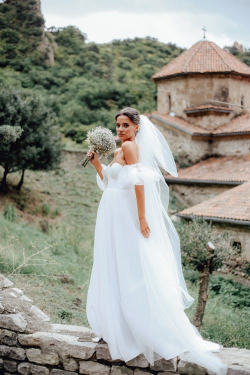 A Woman in Her Wedding Dress 