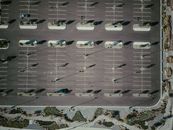 White Car Parked on Parking Lot