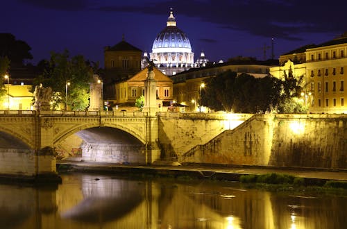 Free stock photo of bridge, capital, colourful