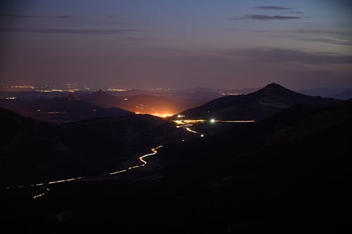 Základová fotografie zdarma na téma hory, jasná světla, krajina