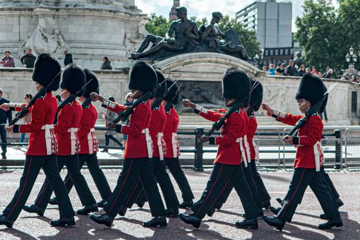 Photo of Queen's Guards Walking 