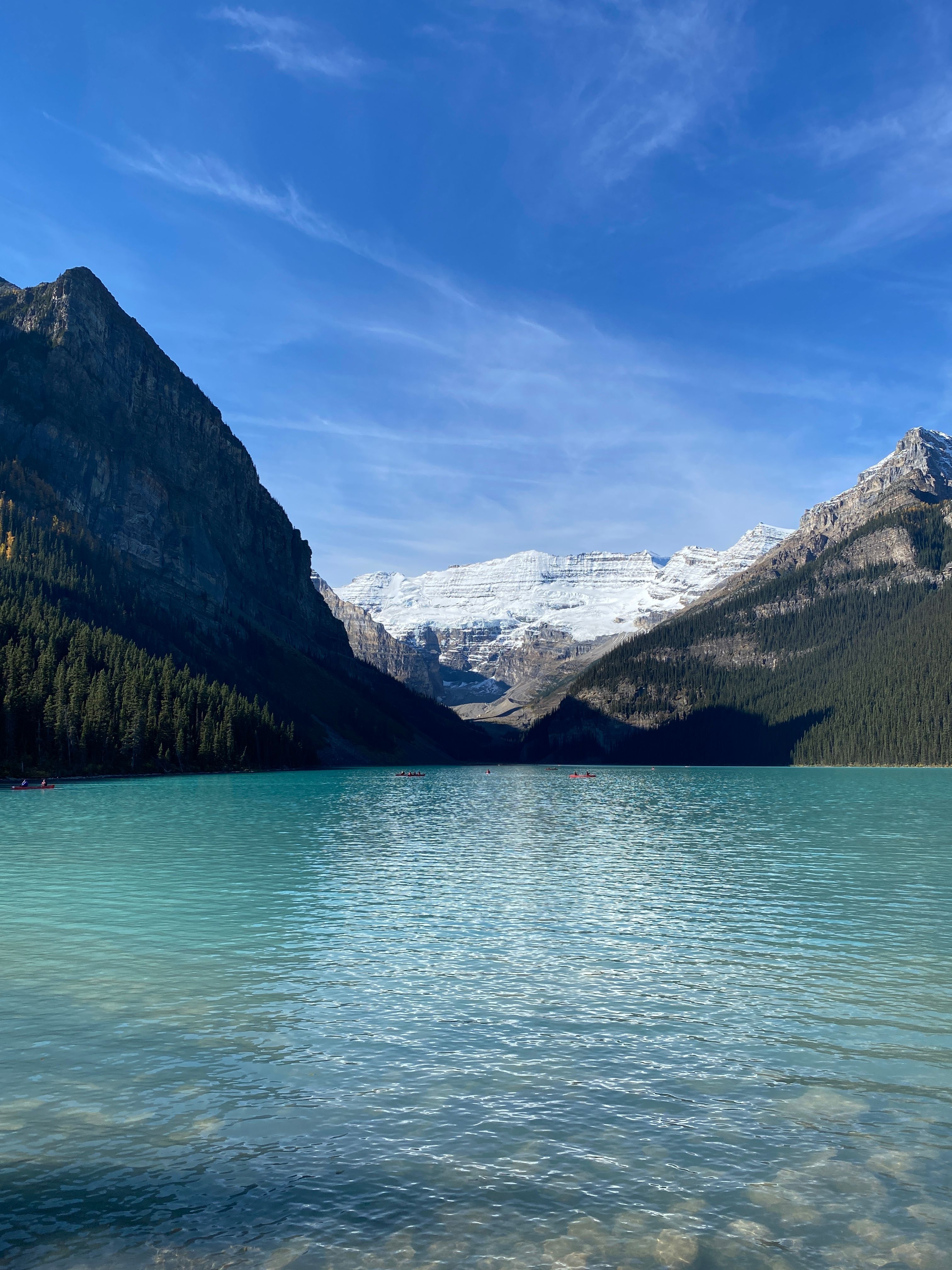 A Beautiful Lake under a Blue Sky · Free Stock Photo