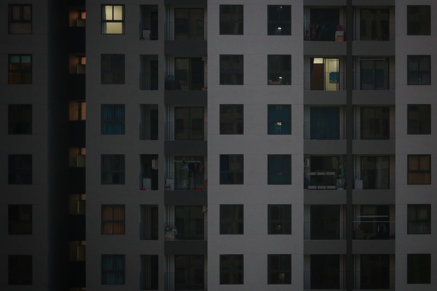 Fachada de prédio residencial / condomínio