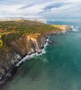 Crashing Waves on a Coastline