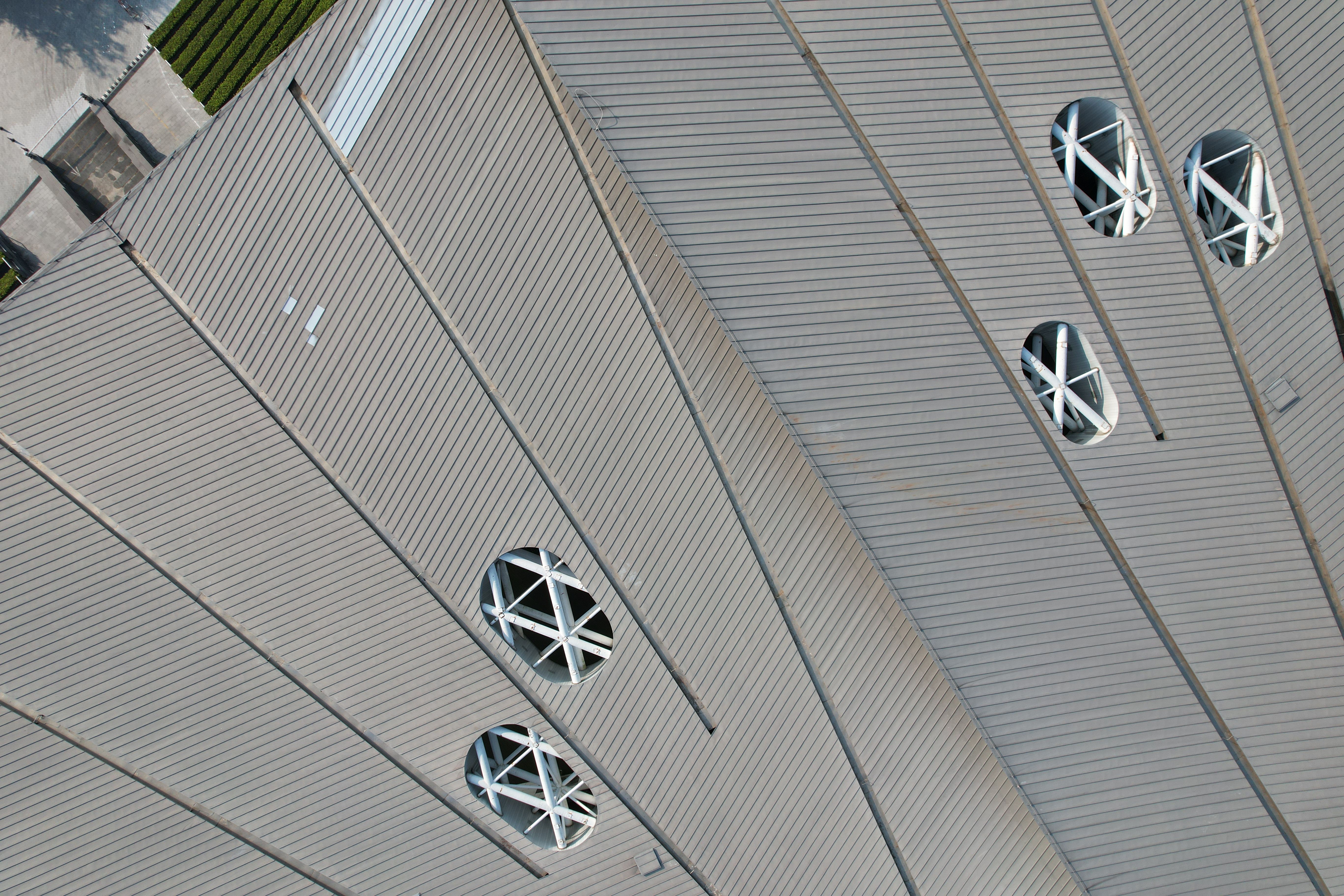 Rooftop of a Modern Building · Free Stock Photo