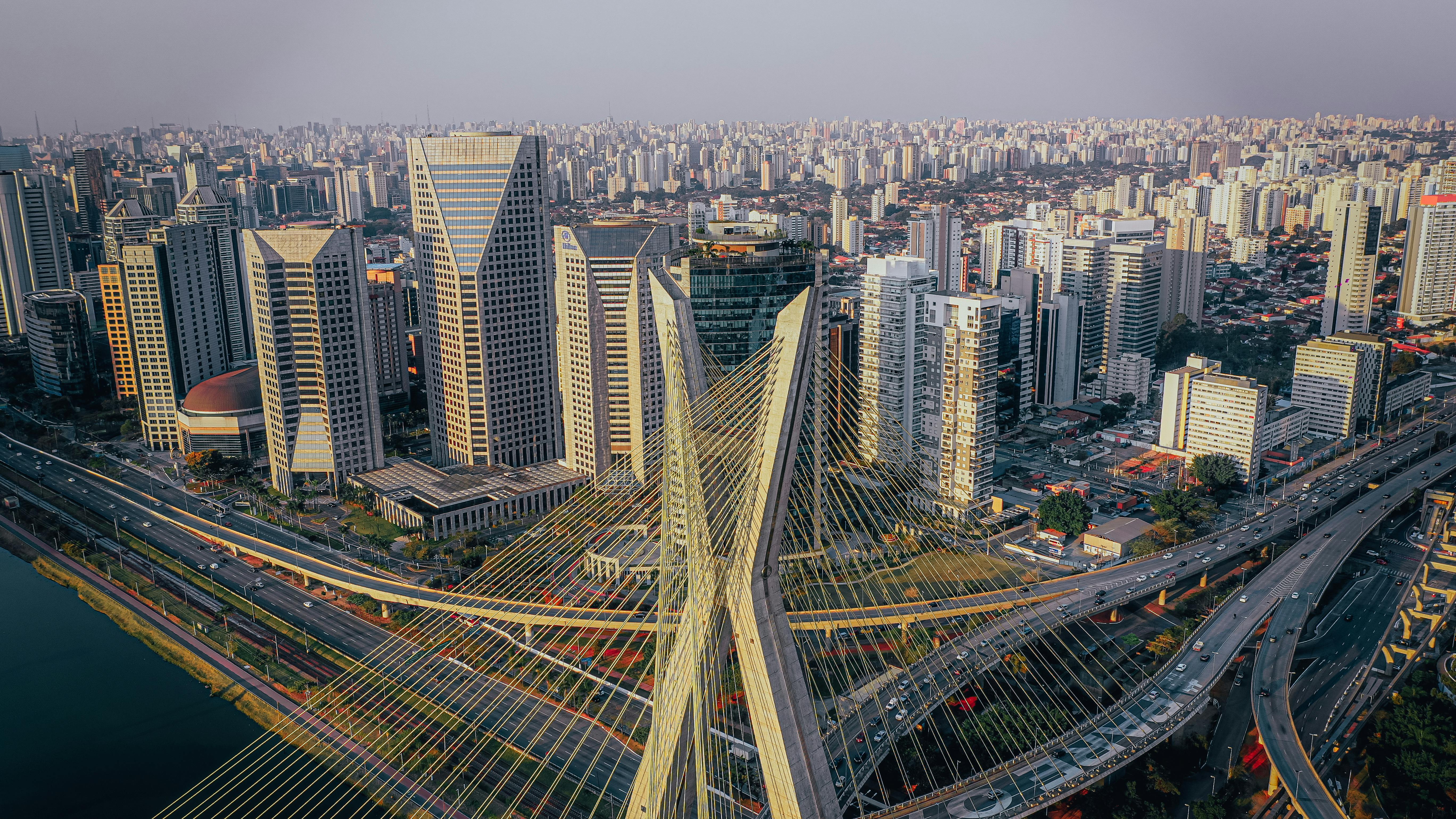 Aerial View Of City Buildings · Free Stock Photo