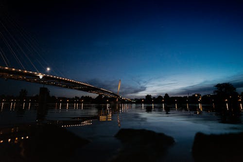 Free stock photo of at night, bridge, sunset