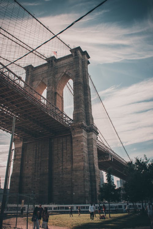 Kostenloses Stock Foto zu brooklyn brücke, lokale sehenswürdigkeiten, mobile wallpaper