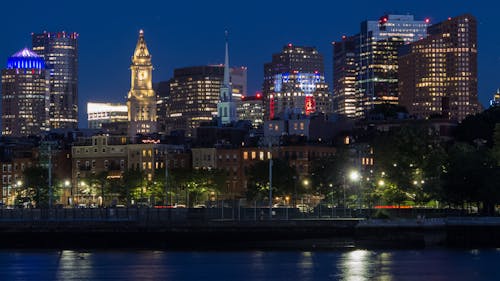 Základová fotografie zdarma na téma Boston, panoráma