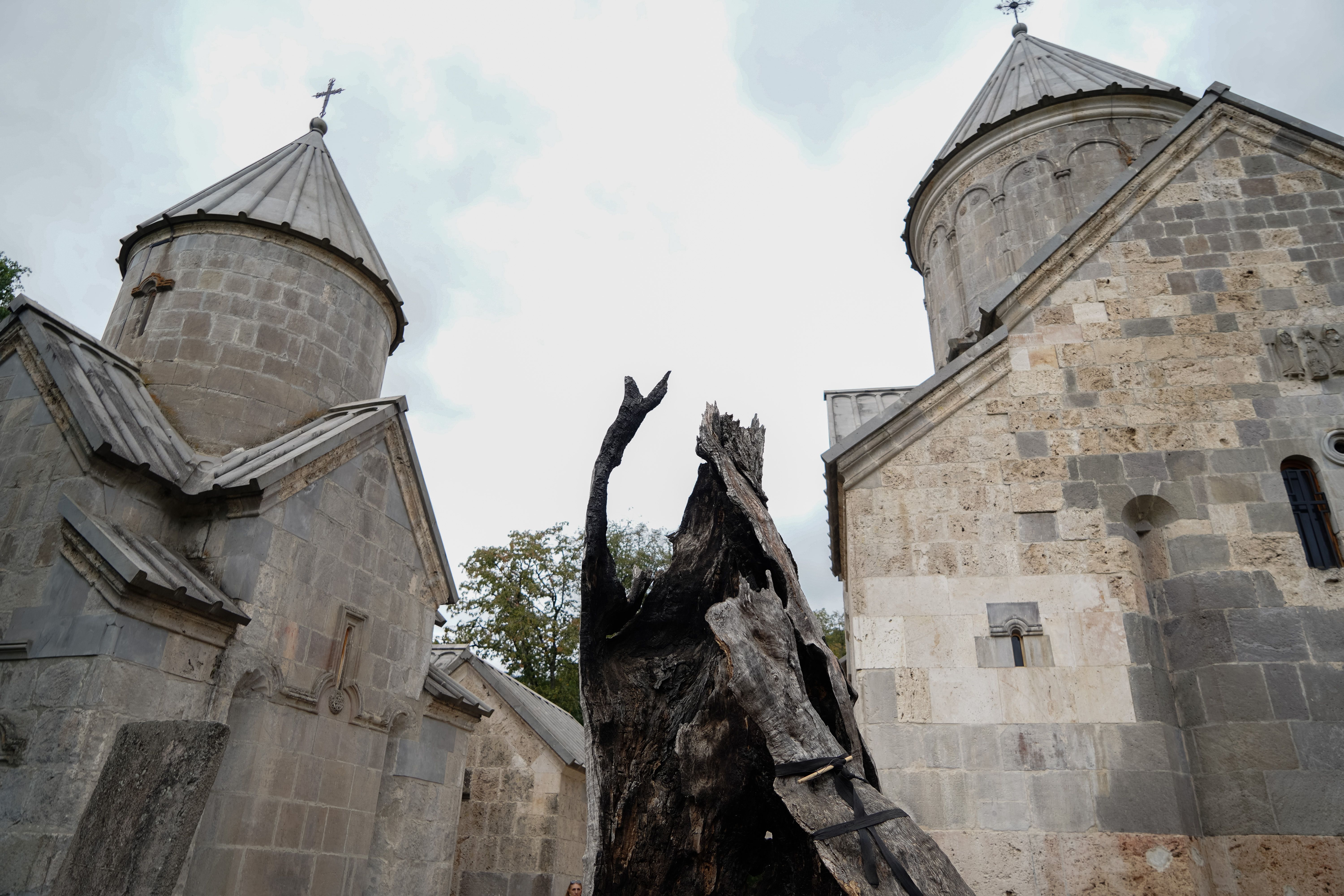 Sevanavank Monastery on Lake Sevan in Armenia, a popular itinerary stop