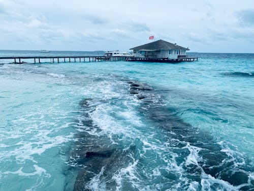 A Villa Over Sea Water