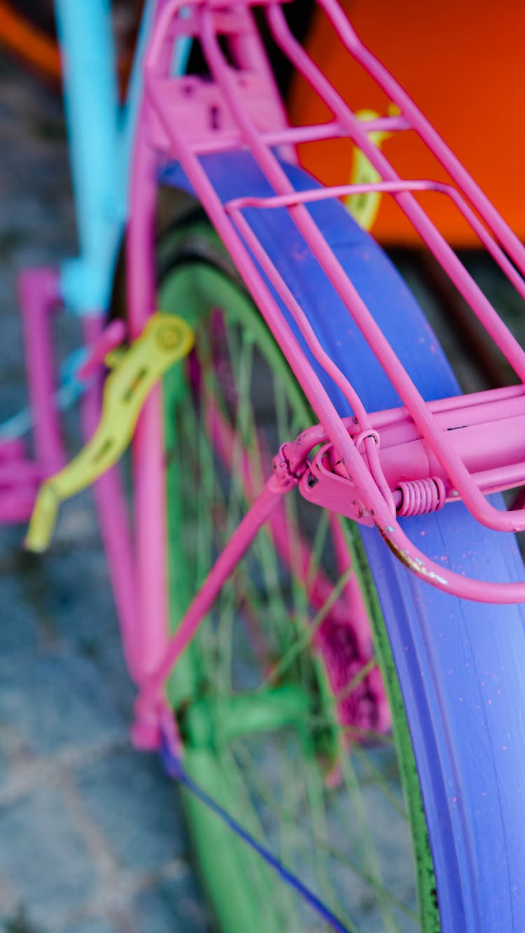 Close-up Of A Bike Carrier