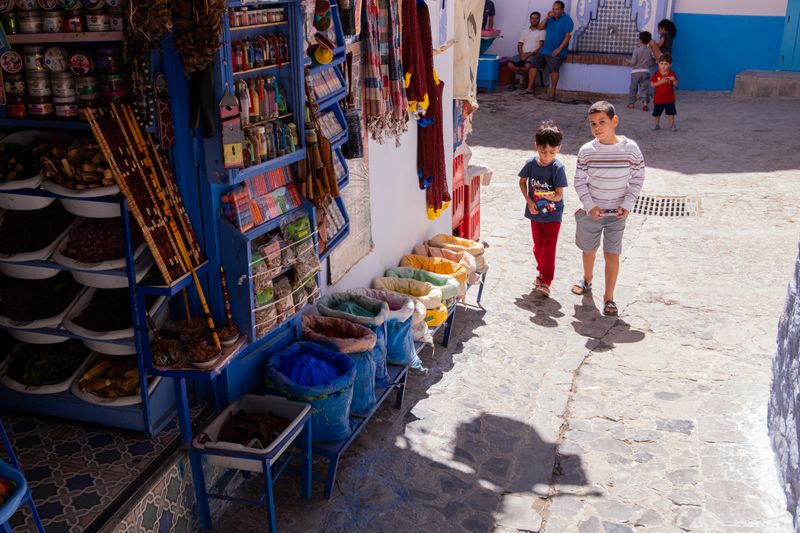 Family travel Morocco with kids