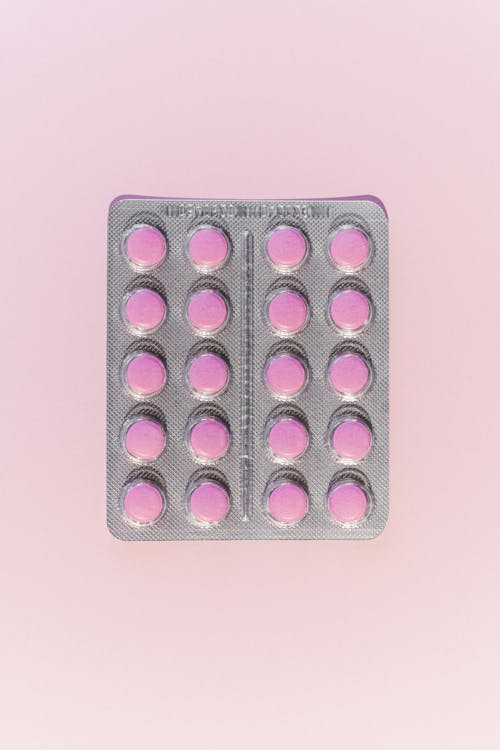 Kostenloses Stock Foto zu antibiotikum, aufsicht, draufsicht