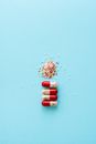 Free stock photo of capsule, color, colorful