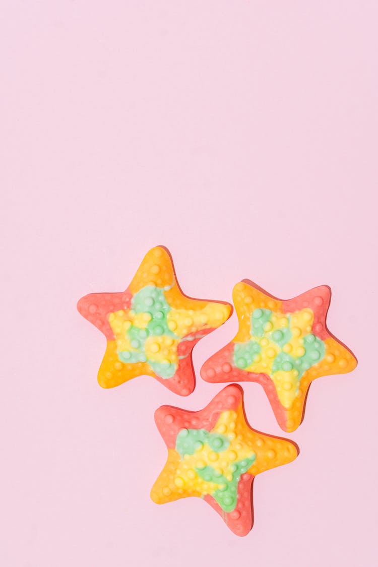 Candies In Shape Of Stars