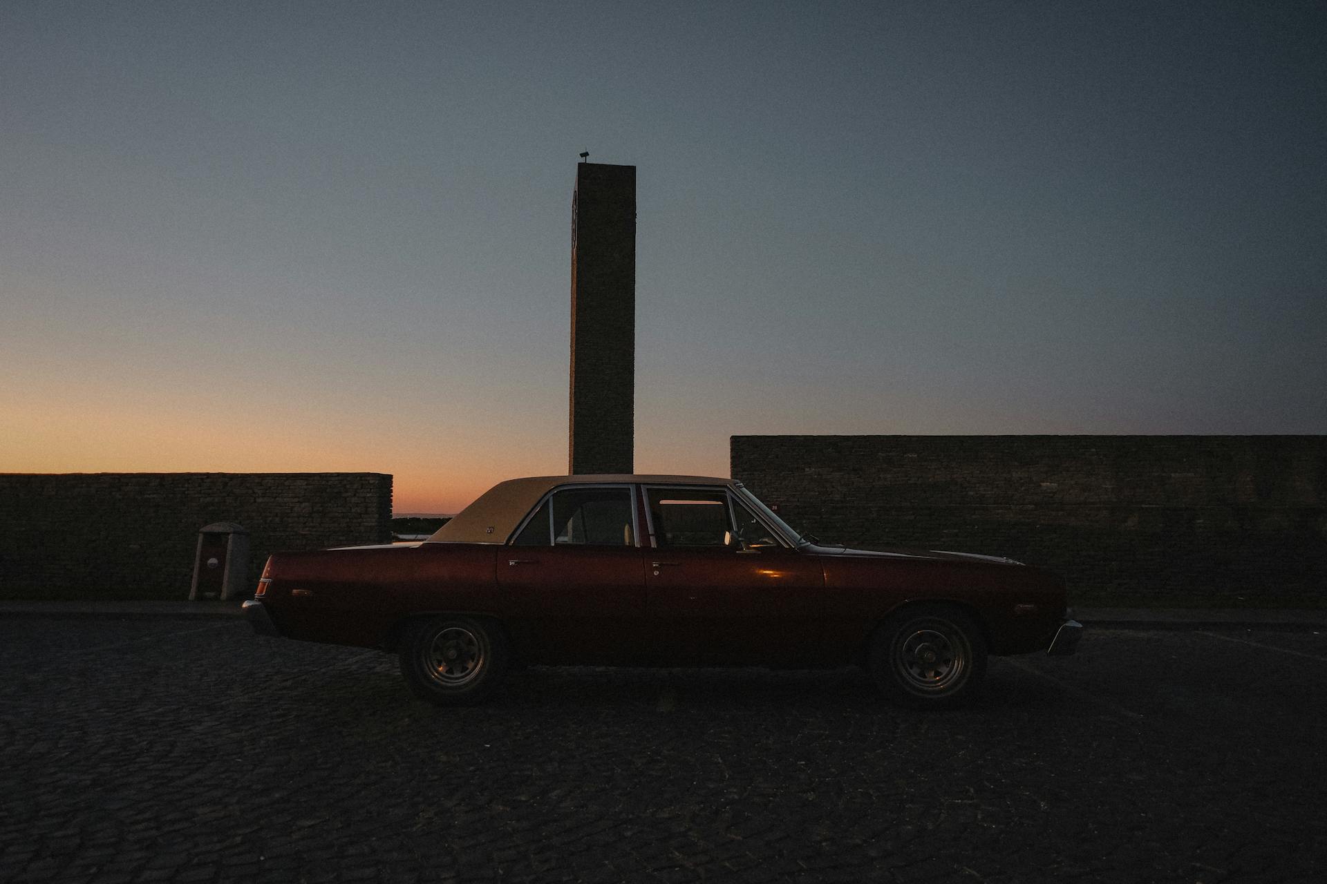 Side View of Dodge Dart Car