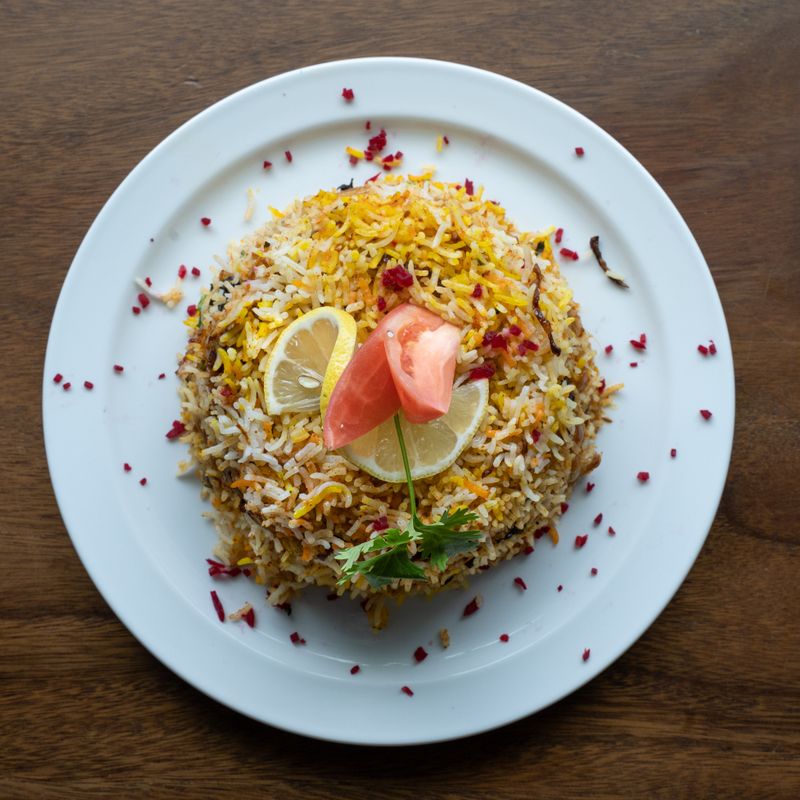 Tomato and Bean Family Biryani