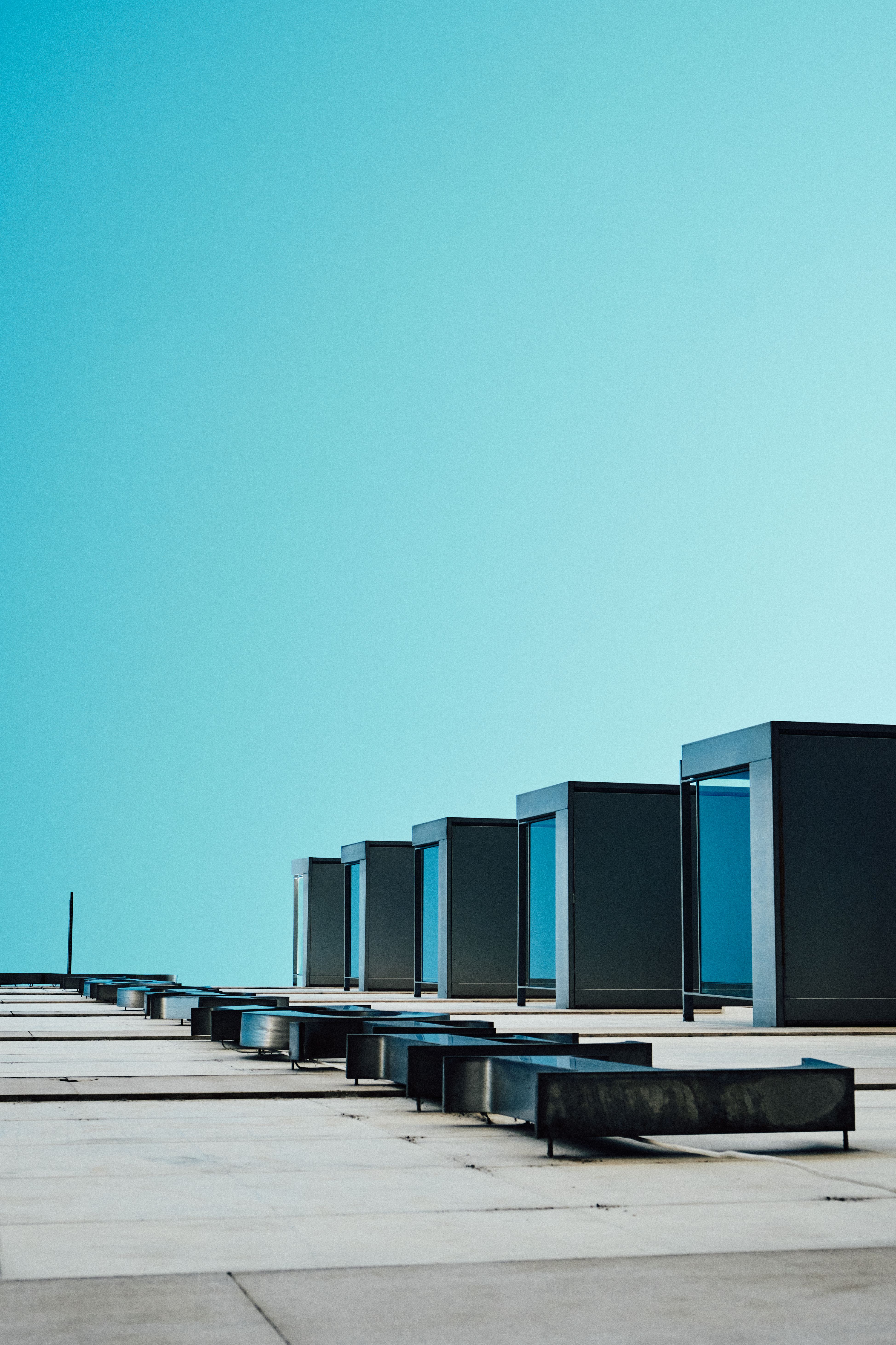 Modern Geometric Buildings · Free Stock Photo