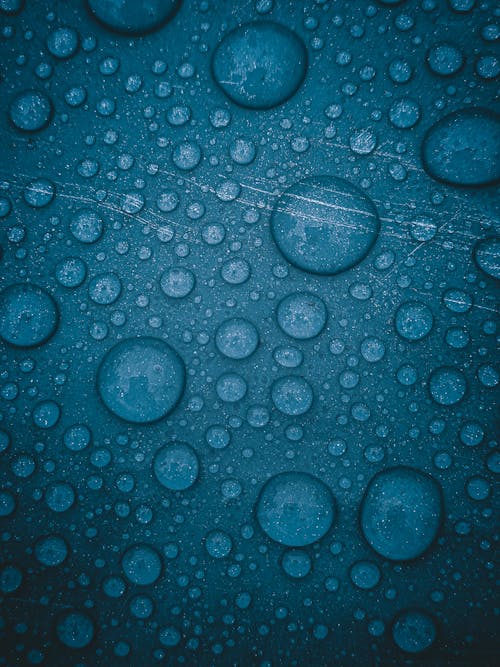 Droplets of Water on a Surface