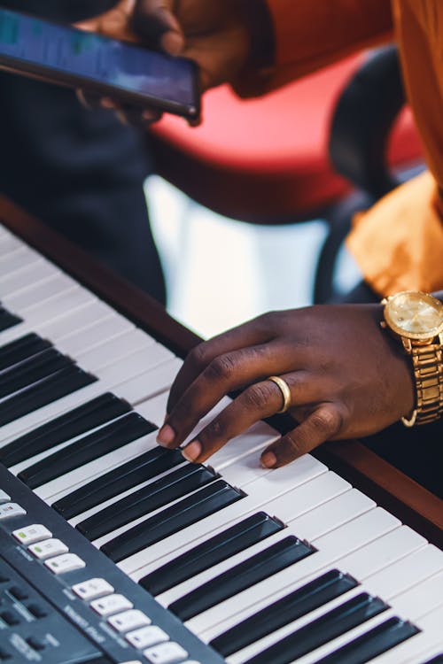 Foto d'estoc gratuïta de instrument, música, piano