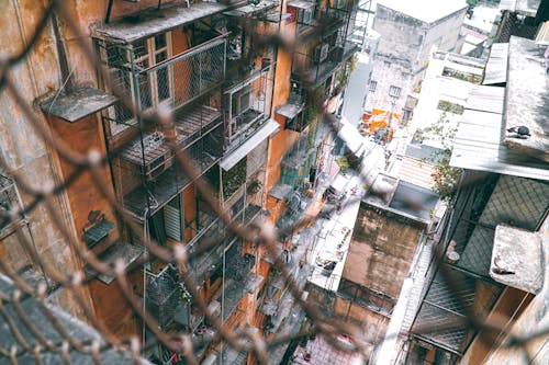 Foto profissional grátis de andaime, cidade, cidades