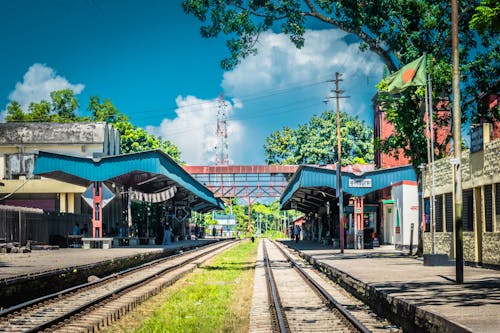 Photo of a Train Station at Daytime