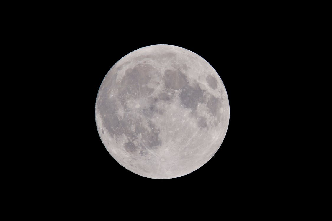 Free Photo of Full Moon Stock Photo