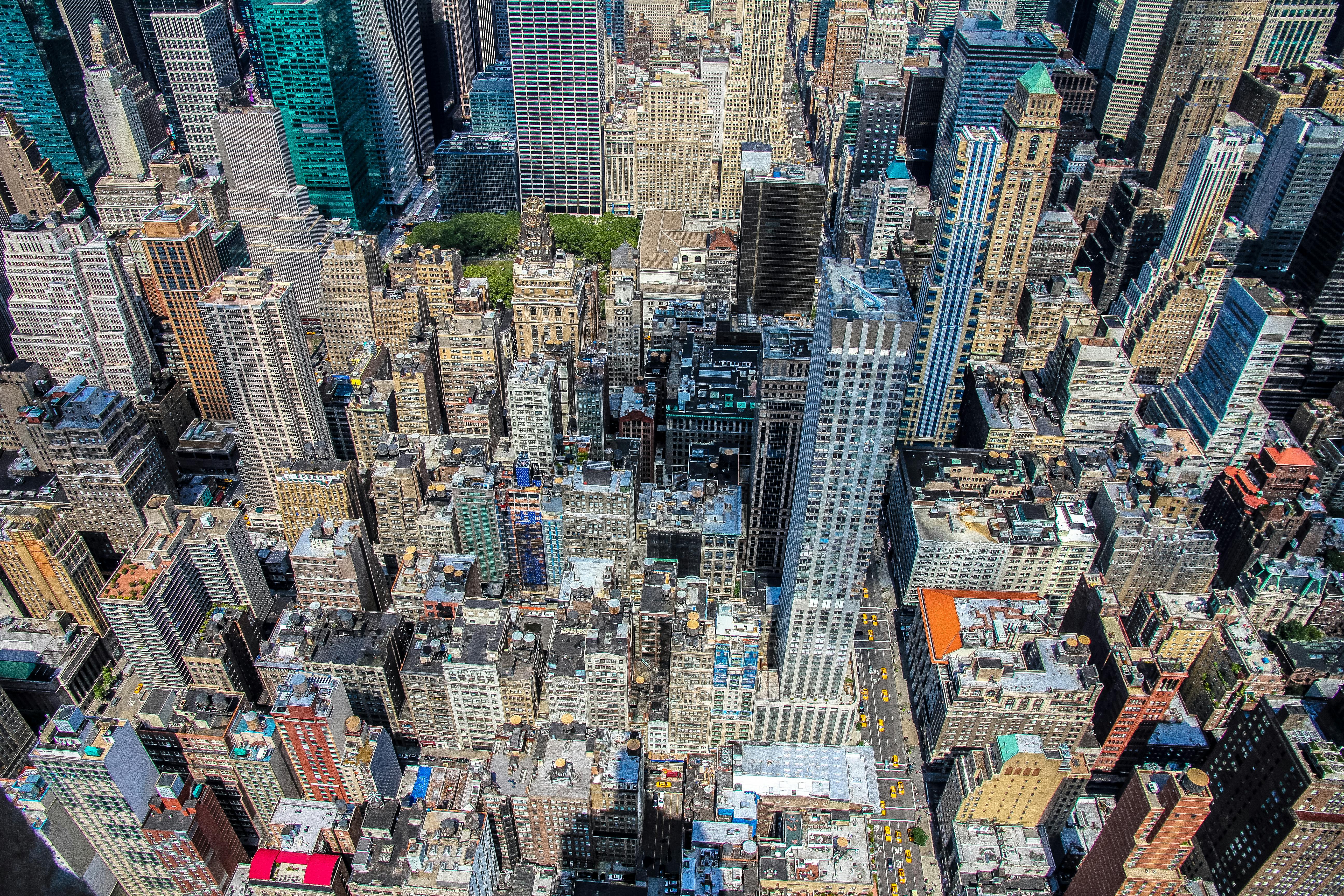 Aerial View of City \u00b7 Free Stock Photo