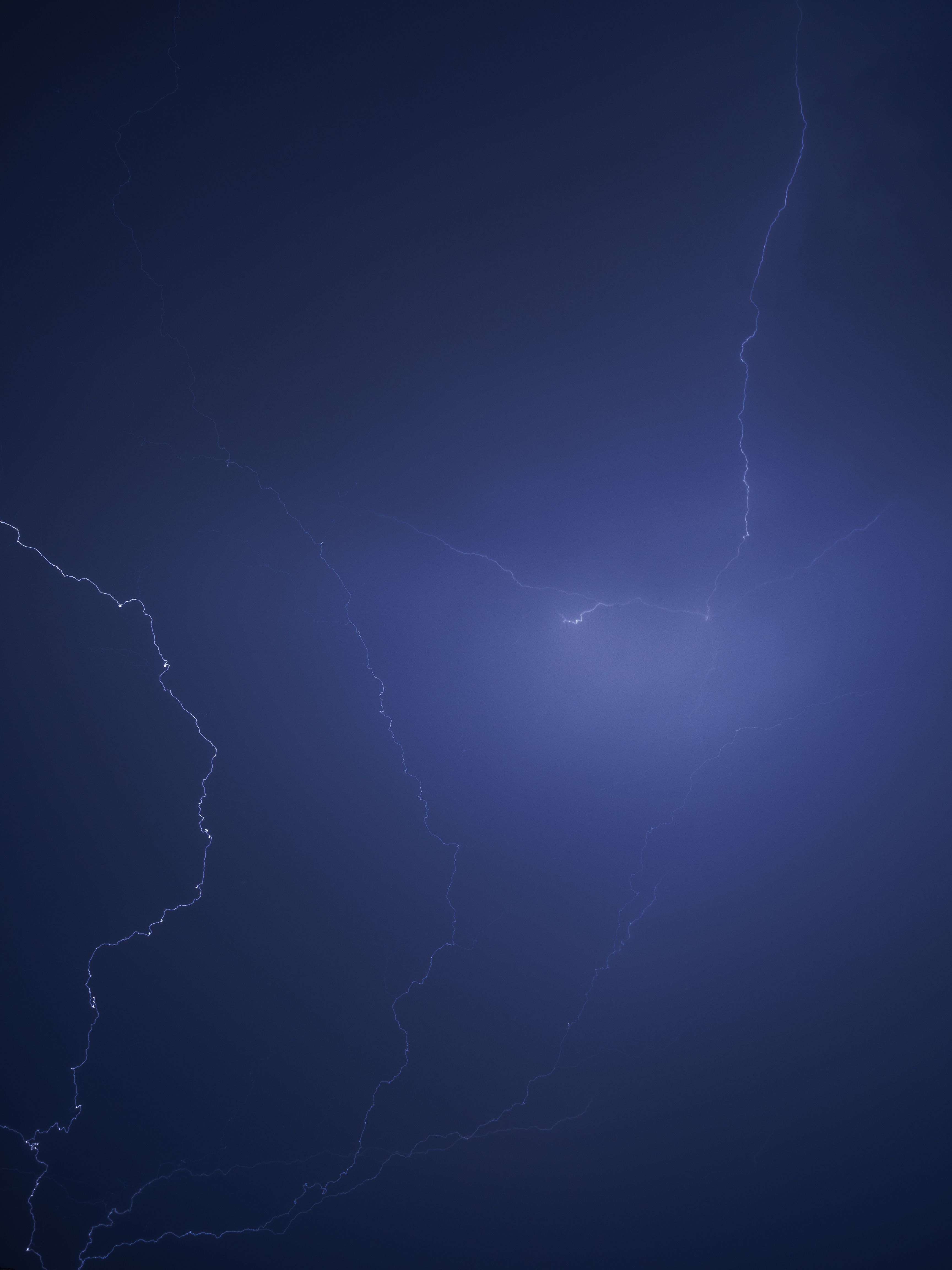 Lightning in the Dark Sky · Free Stock Photo