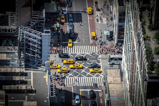 Free stock photo of city, cars, road, traffic