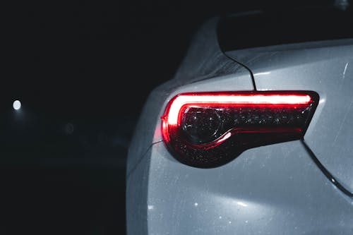 Close Up Photo of a Tail Light