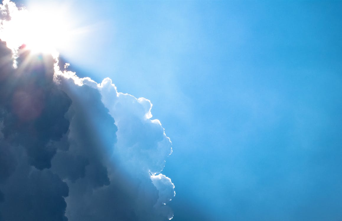Imagine de stoc gratuită din albastru, cer, fundal nor