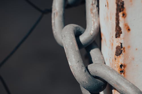 Kostenloses Stock Foto zu kette, metall, nahansicht