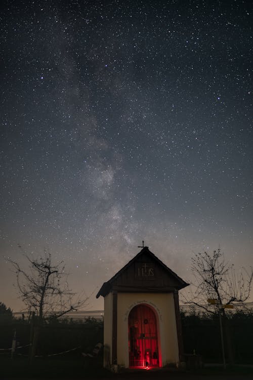 Darmowe zdjęcie z galerii z astrofotografia, ciemne niebo, droga mleczna