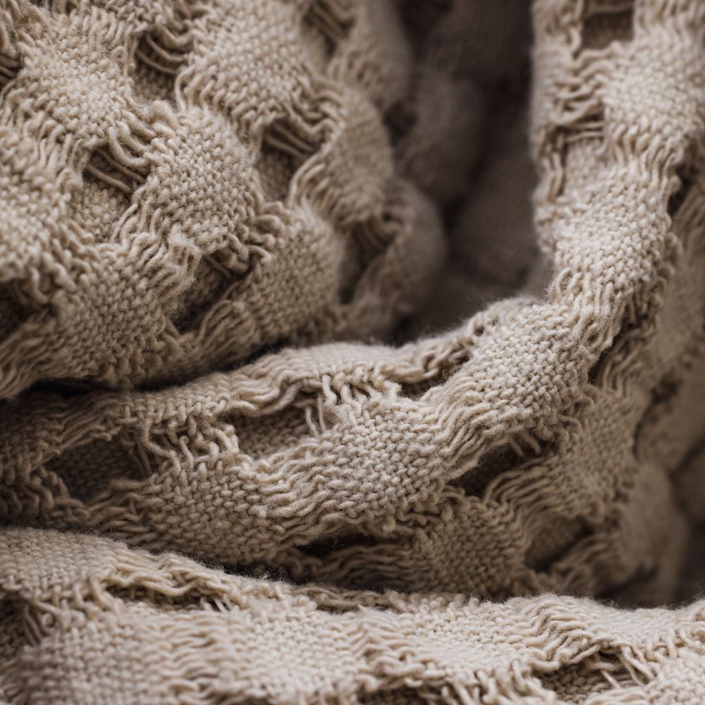 Macro of technical fabric weave