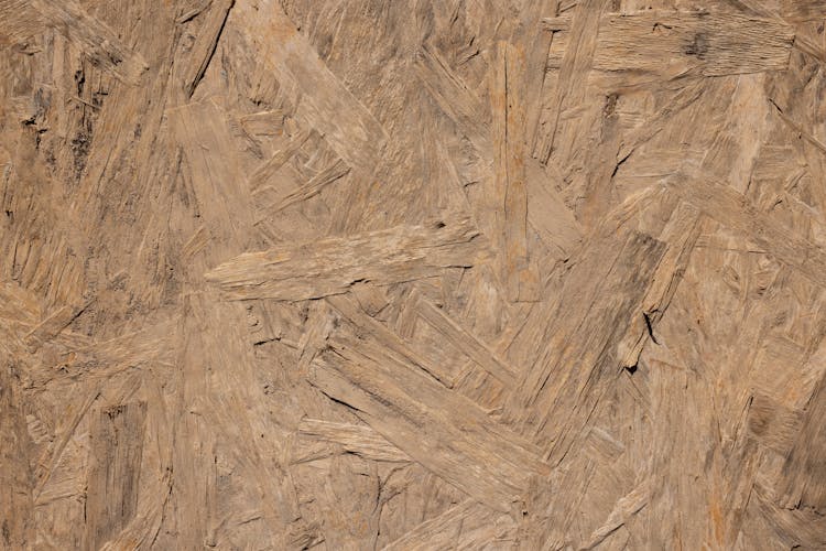 Rough Surface Of A Wooden Board