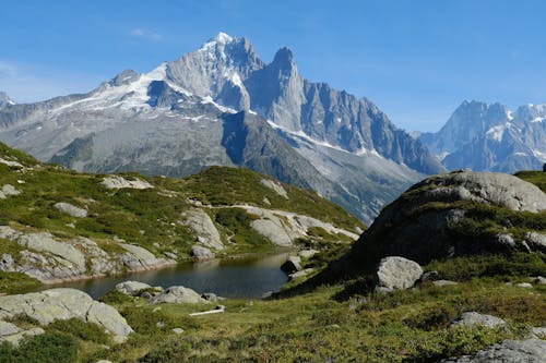 River Near Mountains