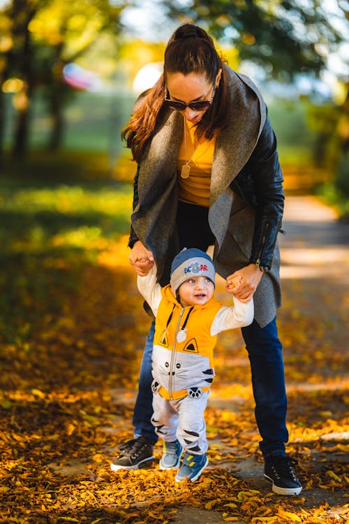 Free stock photo of autumn, autumn atmosphere, cute baby