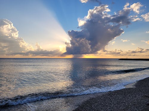 Δωρεάν στοκ φωτογραφιών με ακτή, γαλάζιος ουρανός, γραφική θέα