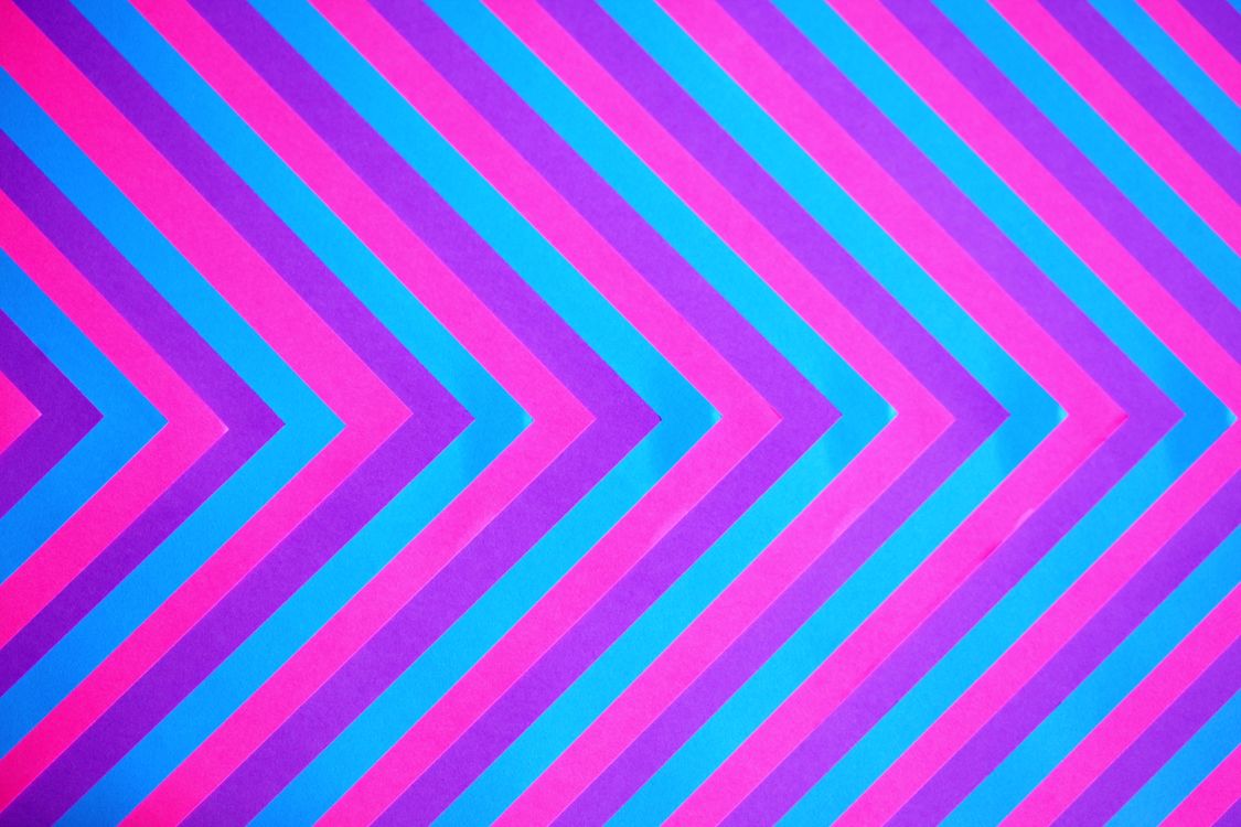 Neon Chevron Pattern Neon Chevron Pattern · Free Stock Photo