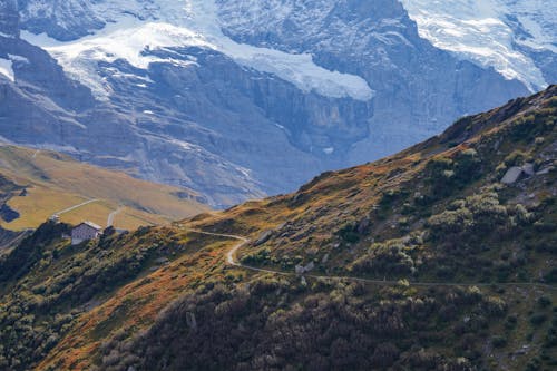 Scenic View of Mountains