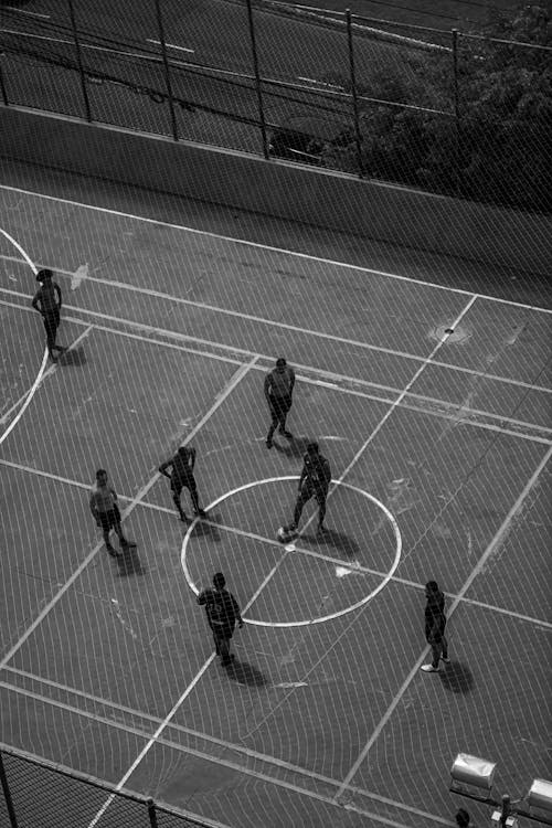 People Playing Football