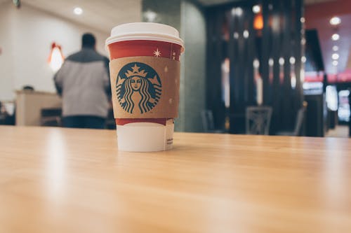 Free Photo of Paper Cup on Top of the Table Stock Photo